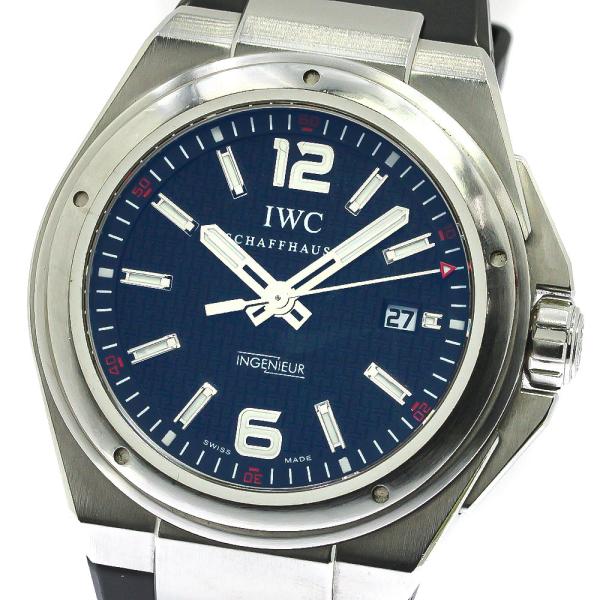 IWC SCHAFFHAUSEN IW323601 インヂュニア デイト 自動巻き メンズ  