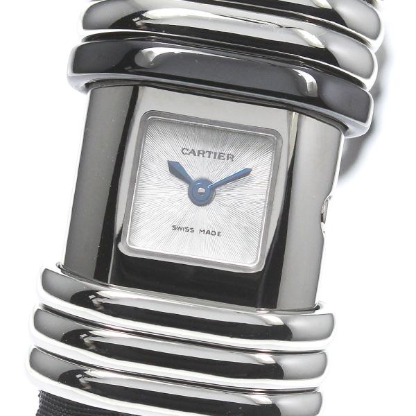 Cartier カルティエ 美品 WT000730 デクラレーション 4Pダイヤモンド SS クォーツ Cartier - Cartier カルティエ 美品 WT000730 デクラレーション 4P