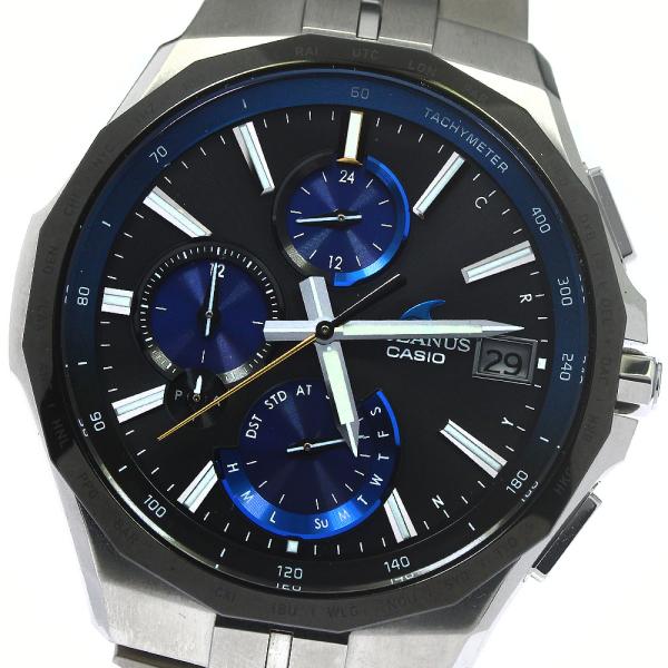 カシオ CASIO OCW-S5000E-1AJF オシアナス マンタ デイデイト ソーラー 