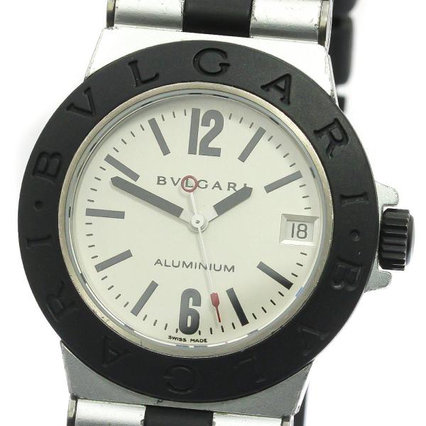 ✨BVLGARI✨ブルガリ✨デイト✨クォーツ✨AL38A✨アルミニウム✨腕時計✨ BVLGARI（ブルガリ） BVLGARI AL32TA アルミニウム デイト クォーツ