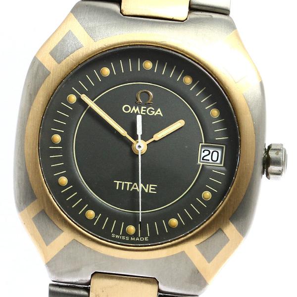 美品　オメガ　シーマスター　ポラリス OMEGA（オメガ） シーマスター ポラリス クォーツ メンズ 保証書付き_