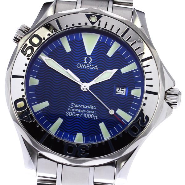【美品・稼働品】オメガ OMEGA シーマスター 300 デイト 2582.80 OMEGA】オメガ シーマスター300 デイト 2582.80 クォーツ