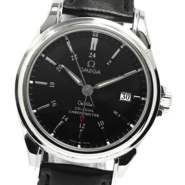 OMEGA オメガ 4833.51.31 デビル コーアクシャル クロノメーター GMT  