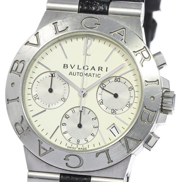 BVLGARI★ブルガリディアゴノクロノグラフ★純正ベルト★CH-35S closer0510_778870