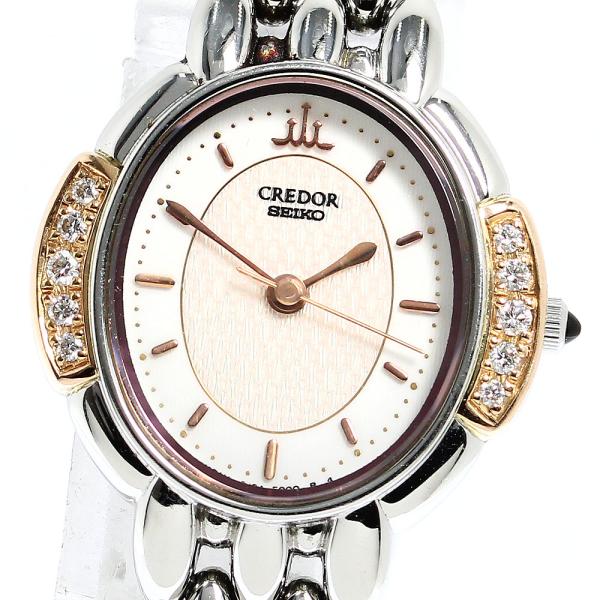 【SEIKO】クレドール 2j81-5000 腕時計 SEIKO（セイコー） SEIKO 2J81-5000 クレドール サイドダイヤ クォーツ