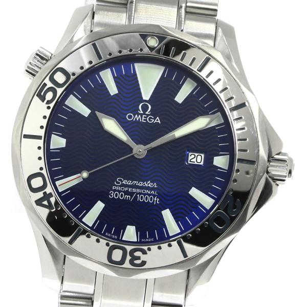 ☆訳あり【OMEGA】オメガ シーマスター300 プロフェッショナル デイト 2265.80 クォーツ メンズ【ev20】 OMEGA（オメガ） OMEGA 2265.80 シーマスター300 プロフェッショナル