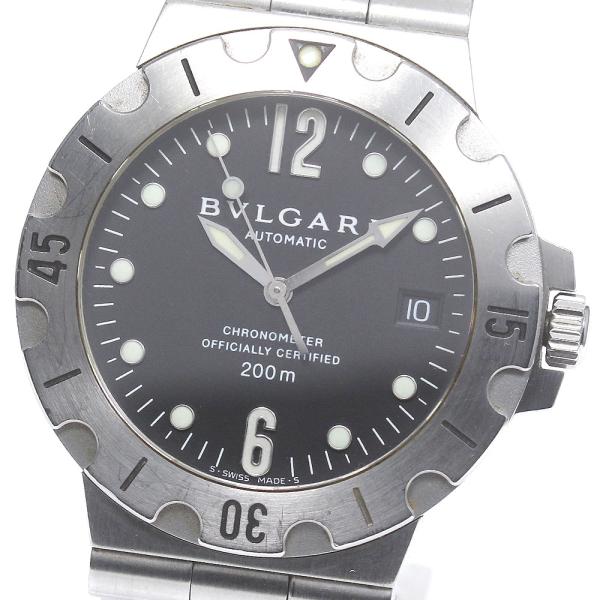 BVLGARI ブルガリ SD38S ディアゴノ スクーバ デイト 自動巻き