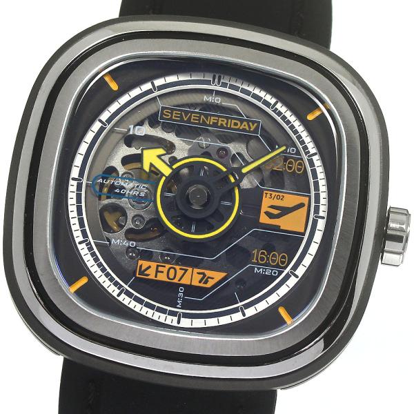 セブンフライデー　ランウェイ　07 SF-T3　ATメンズ腕時計　稼働品 セブンフライデー SEVENFRIDAY SF-T3 ランウェイ07 自動巻き メンズ 美