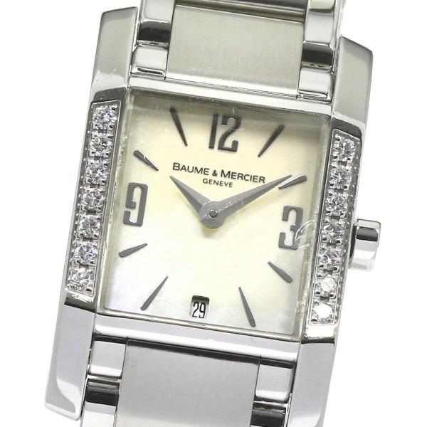 【良品】BAUME&MERCIER ボーム&メルシエ 65516 ダイヤベゼル closer0510_784368