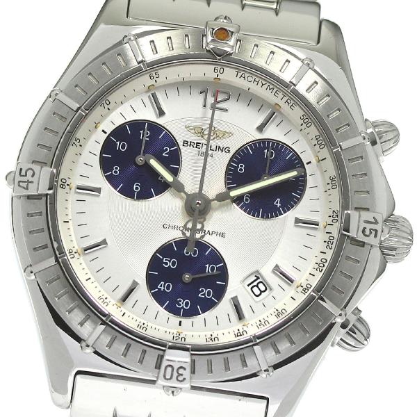 ⭐美品・電池交換済⭐ ブライトリング クロノマット A53011 純正尾錠付 ブライトリング（BREITLING） BREITLING A53011 クロノマット デイト
