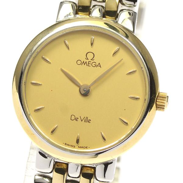 稼働品！オメガ♦︎デビル♦︎レディース腕時計 OMEGA（オメガ） OMEGA 7260.11 デビル クォーツ レディース 保証書