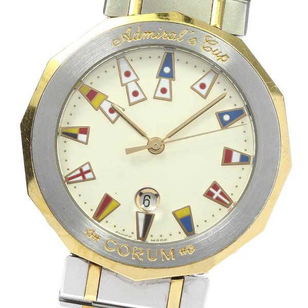 CORUM コルム 99.810.21 V-52 アドミラルズカップ YGコンビ デイト