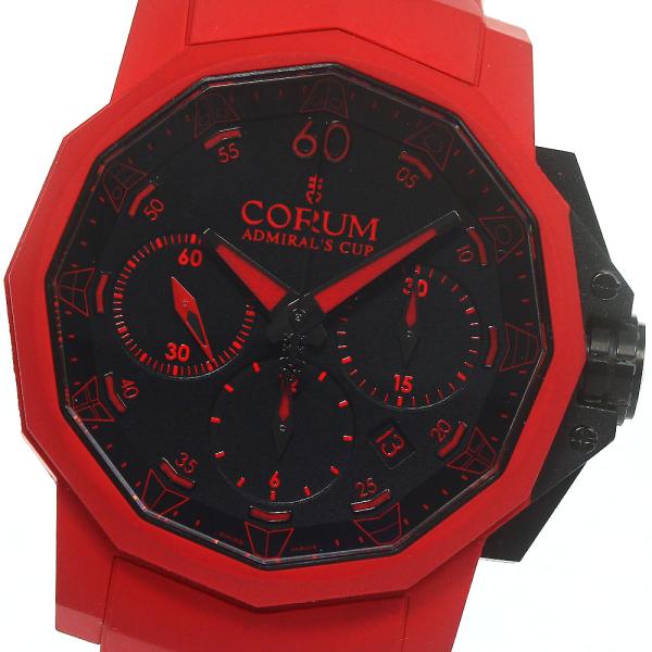 CORUM 限定100本 アドミラルズカップ チャレンジャー44 クロノグラフ closer0510_793586