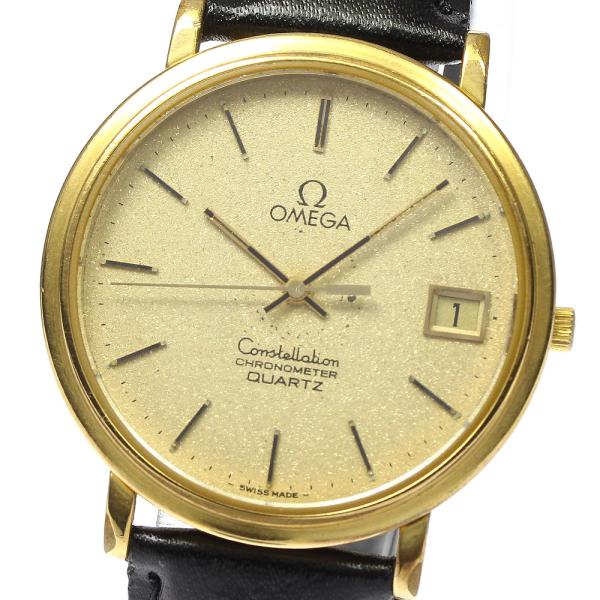 美品オメガ OMEGA コンステレーション 腕時計自動巻　クォーツ　文字盤セット OMEGA オメガ コンステレーション QZ クォーツ メンズ腕時計