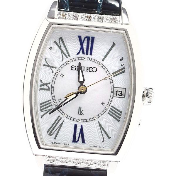 SEIKO セイコー 1B32-0AR0 ルキア ダイヤモンド ソーラー電波