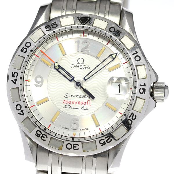 最終値下げ)オメガ omega seamaster 200m クォーツ　ジャンク 楽天市場】ジャンク オメガ OMEGA 2514.30 シーマスター200m オメガ
