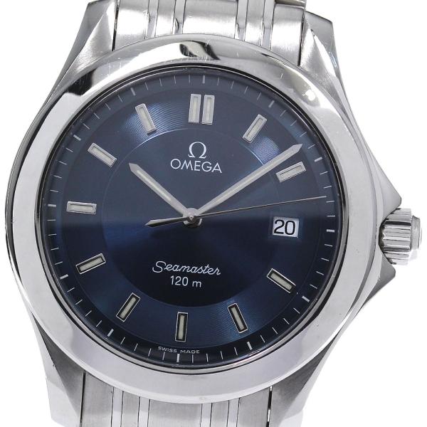 オメガ OMEGA 2511.52 シーマスター120 デイト クォーツ メンズ OMEGA オメガ 2511.82 シーマスター120 デイト クォーツ メンズ