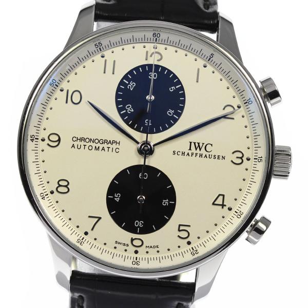 IWC SCHAFFHAUSEN IW371464 ポルトギーゼ クロノグラフ 自動巻き  