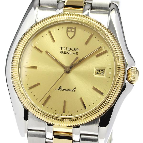チューダー TUDOR モナーク クォーツ （OH済） Ref15830 TUDOR（チューダー） チュードル TUDOR 15633 モナーク デイト