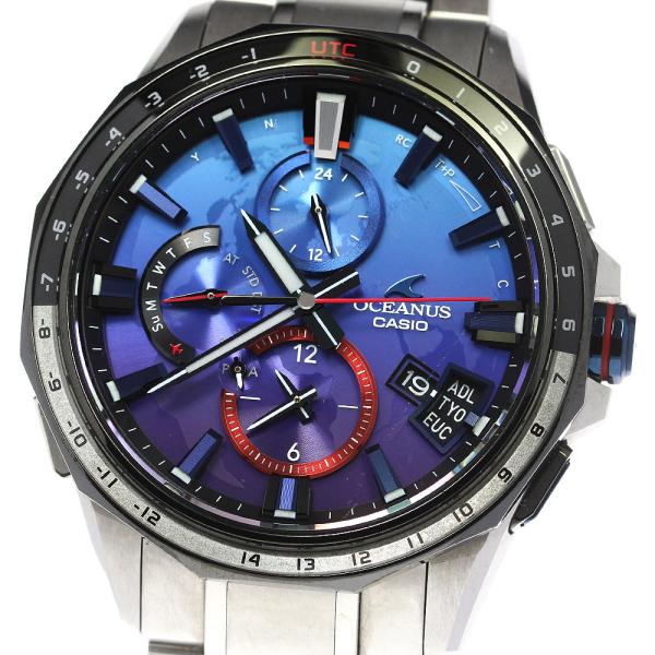 CASIO OCEANUS OCW-G2000SB-2AJR宇宙兄弟コラボモデル オシアナス 宇宙兄弟コラボOCW-G2000SB-2AJR | プリベ石川｜愛媛