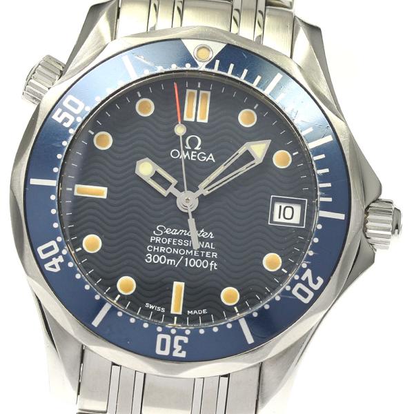 ☆美品【OMEGA】オメガ シーマスター300 デイト 2551.80 自動巻き ボーイズ_711218 OMEGA（オメガ） OMEGA 2551.80 シーマスター 300 デイト 自動巻き