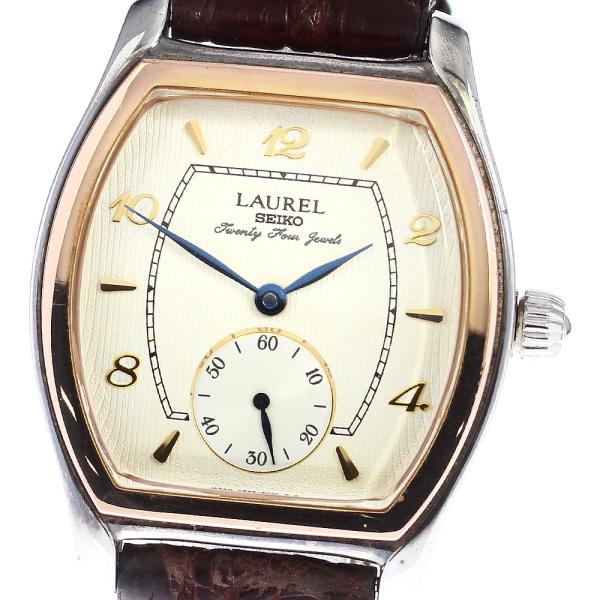 稼動品】 SEIKO シャリオ スモールセコンド ローマ数字2628-5010 稼動