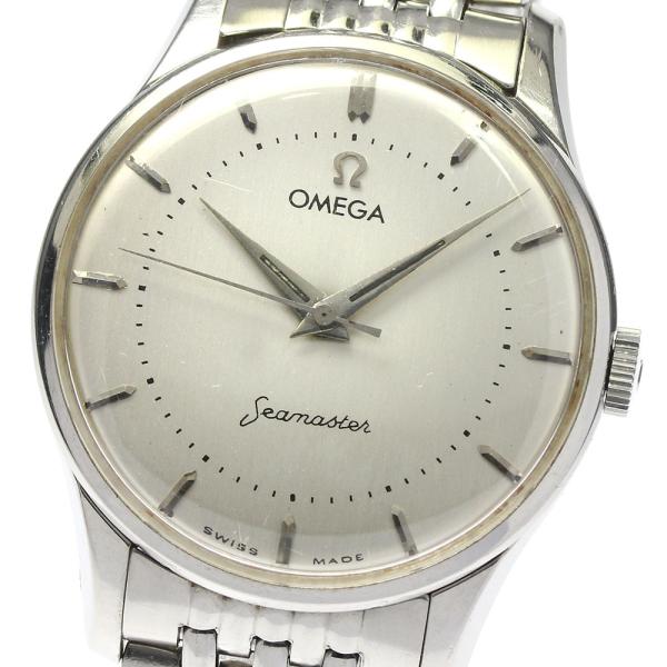 オメガ OMEGA 2810-3 SC シーマスター cal.283 リダンダイヤル 手巻き メンズ _805106【ev20】 OMEGA（オメガ） OMEGA 2810-3 SC シーマスター cal.283 リダン