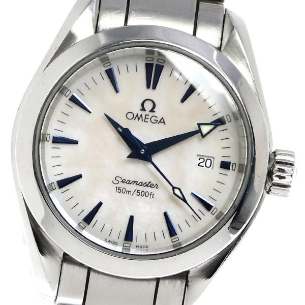 オメガ OMEGA 2577.70 シーマスター アクアテラ デイト クォーツ  