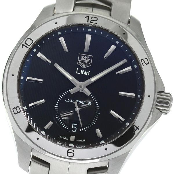 【たー】TAG HEUER　リンクキャリバー6　自動巻き　WAT2110 TAG HEUER（タグ・ホイヤー） TAG HEUER WAT2110 リンク キャリバー6