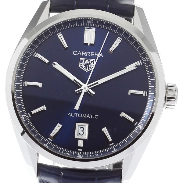 タグホイヤー TAG HEUER WBN2112 カレラ キャリバー5 デイト 自動巻き メンズ 良品 箱・保証書付き_814320 TAG HEUER（タグ・ホイヤー） TAG HEUER WBN2112 カレラ キャリバー5