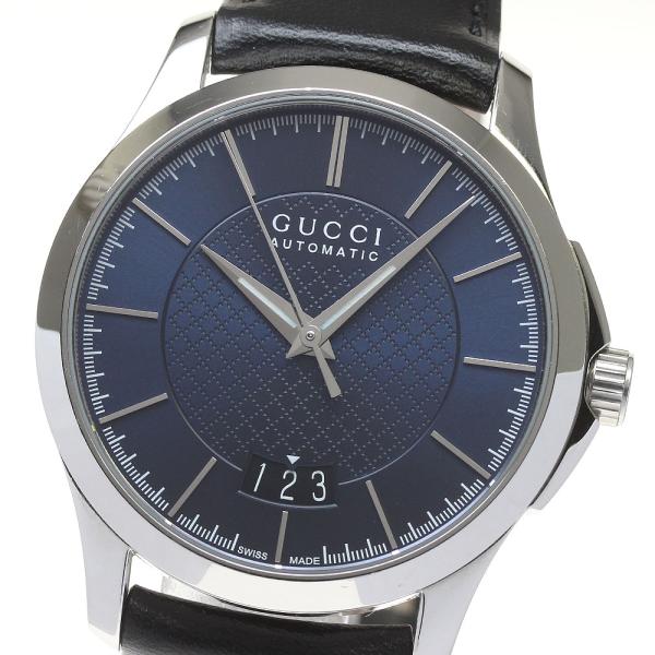 グッチ GUCCI Gタイムレス 126.4 腕時計　自動巻き GUCCI グッチ 126.4/YA126430 Gタイムレス デイト 自動巻き