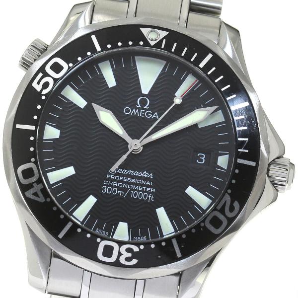 OMEGA オメガ 2254.50 シーマスター300 デイト 自動巻き メンズ 保証書  