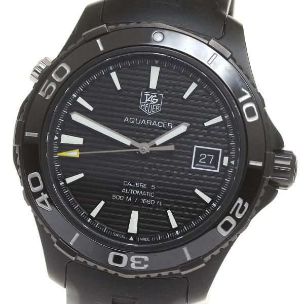 タグホイヤー TAG HEUER WAK2180 アクアレーサー キャリバー5 自動巻き メンズ 美品 _972523 TAG HEUER（タグ・ホイヤー） TAG HEUER WAK2180.FT6027 アクア