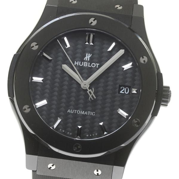 訳あり ウブロ HUBLOT 511.CM.1771.RX クラシックフュージョン ブラックマジック 自動巻き メンズ 保証書付き_823277 HUBLOT（ウブロ） 訳あり HUBLOT 511.CM.1771.RX クラシック