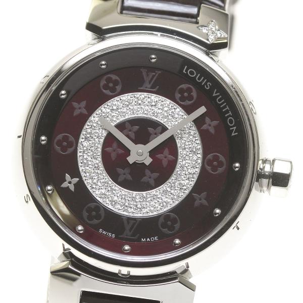 ルイヴィトン タンブール Q121K デイト レディース 腕時計 ブランド 美品 タンブール[Q121K] Tambour | ルイ・ヴィトン レディース 新品 時計