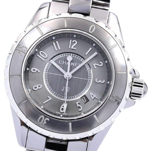 シャネル CHANEL H2978 J12 クロマティック デイト クォーツ レディース _899198 CHANEL（シャネル） CHANEL H2978 J12 クロマティック デイト クォーツ