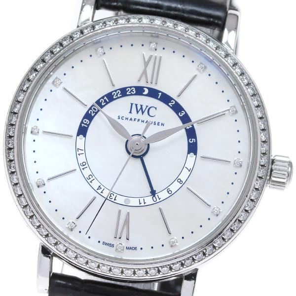 IWC SCHAFFHAUSEN IW459101 ポートフィノ ダイヤベゼル 12P 自動巻き メンズ _826792 IWC SCHAFFHAUSEN（IWCシャフハウゼン） IWC SCHAFFHAUSEN IW459101
