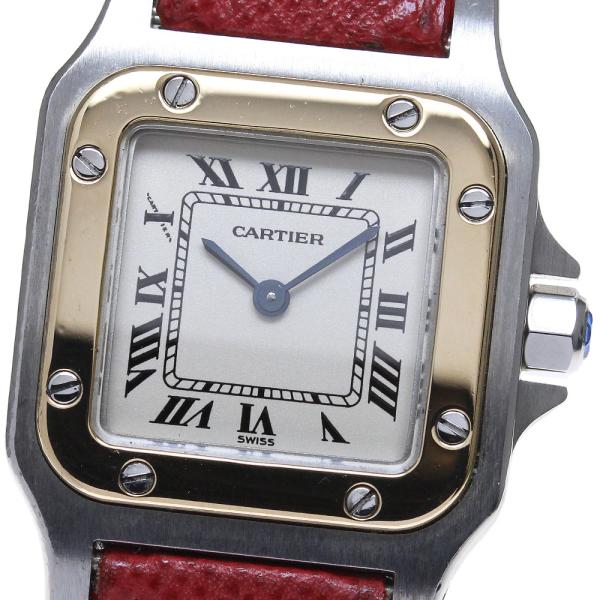 Cartier カルティエ レディース サントスガルベSM W20012C4