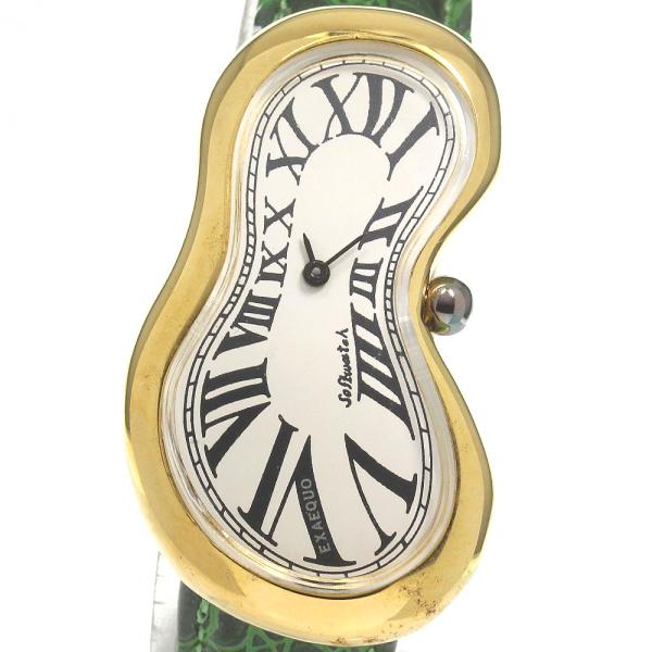 サルバドール・ダリ Salvador Dalí Softwatch ブラック 楽天市場】サルバドール・ダリ SALVADOR DALI ソフトウォッチ クォーツ