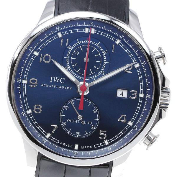 IWC SCHAFFHAUSEN IW390213 ポルトギーゼ ヨットクラブ ローレウス 限定1000本 クロノグラフ 自動巻き メンズ 保証書付き_832109 IWC SCHAFFHAUSEN（IWCシャフハウゼン） IWC SCHAFFHAUSEN IW390213