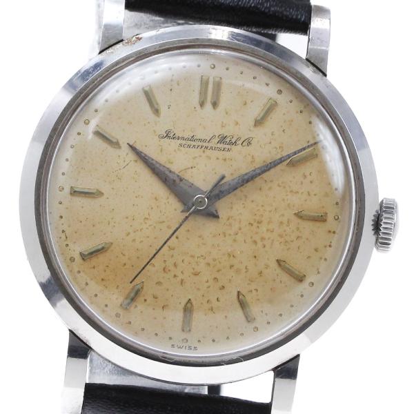 IWC SCHAFFHAUSEN ラウンド ヴィンテージ 手巻き メンズ _833819