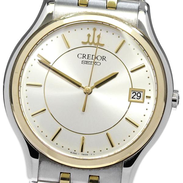 SEIKO セイコー 8J86-7A00/GCAZ014 クレドール YGベゼル デイト SEIKO セイコー 8J86-7A00/GCAZ014 クレドール YGベゼル デイト