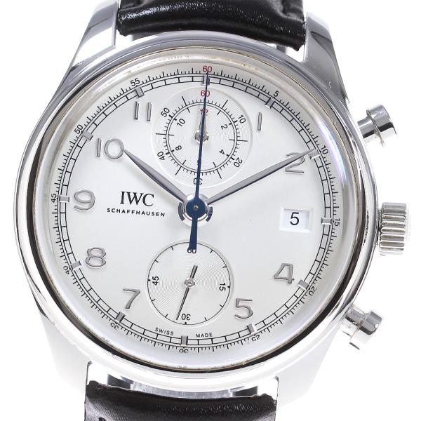 IWC SCHAFFHAUSEN IW390403 ポルトギーゼ クロノグラフ デイト 自動  