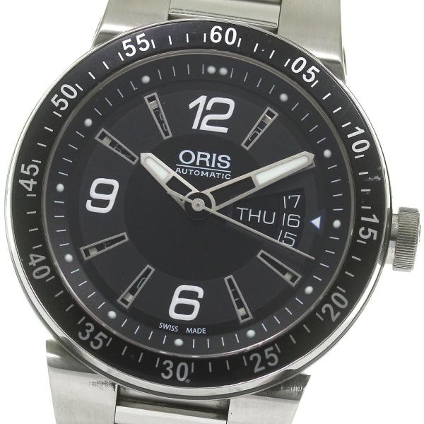 オリス　ORIS WILLIAMS F1 TEAM 自動巻き 時計 ORIS オリス 7613 ウィリアムズ F1チーム デイデイト 自動巻き