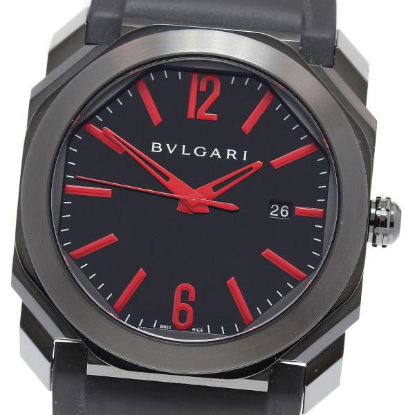 BVLGARI（ブルガリ） BVLGARI BG041S オクト ウルトラネロ デイト 自動