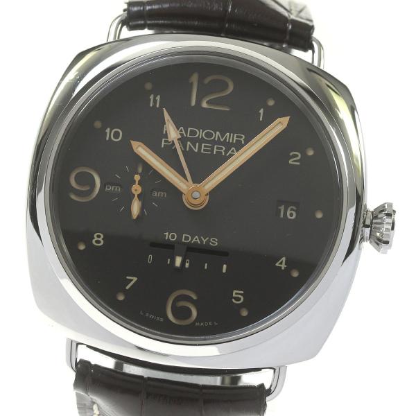 OFFICINE PANERAI パネライ PAM00391 ラジオミール 10デイズ GMT 自動  
