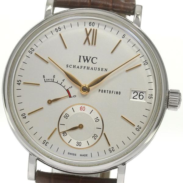 IWC SCHAFFHAUSEN IW510103 ポートフィノ ハンドワインド 8デイズ  
