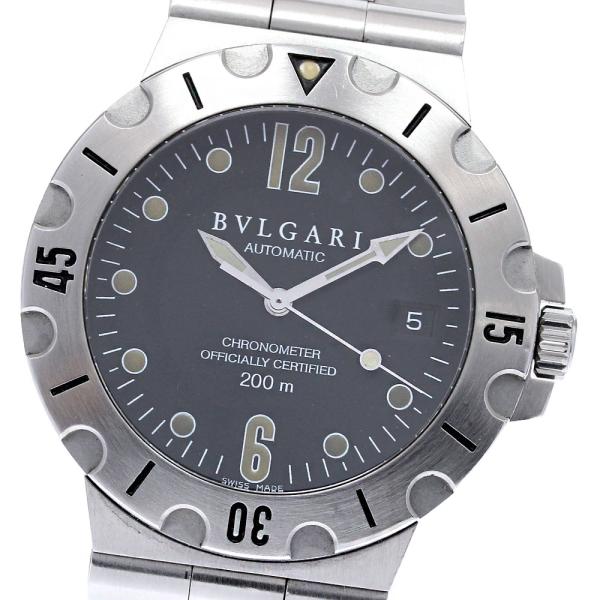 BVLGARI（ブルガリ） BVLGARI SD38S ディアゴノ スクーバ デイト 自動 