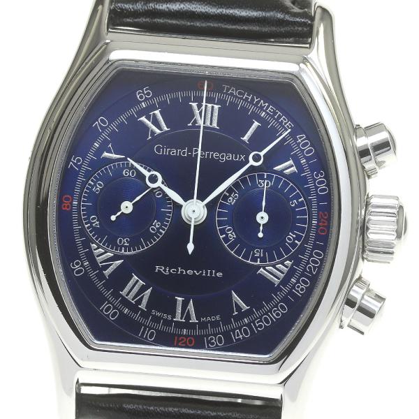ジラール・ペルゴ GIRARD PERREGAUX 2710 リシュビル クロノグラフ 手巻き メンズ _838309 ジラール・ペルゴ（GIRARD-PERREGAUX） GIRARD PERREGAUX 2710
