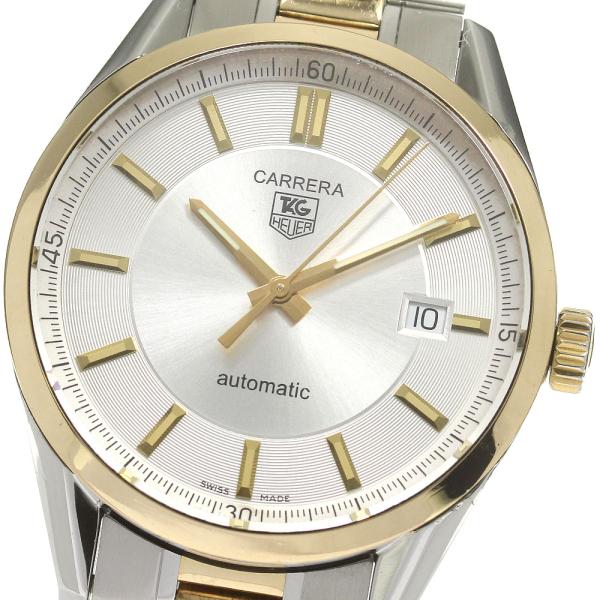 TAG HEUER タグホイヤー WV215A カレラ キャリバー5 YGコンビ デイト  